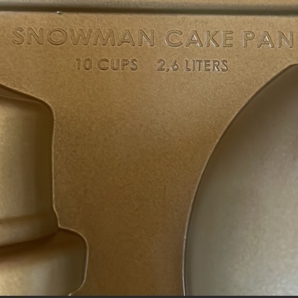 Williams Sonoma Snowman Cake Pan/Christmas Holiday Baking Mold/No Stick Aluminum - Picture 13 of 14